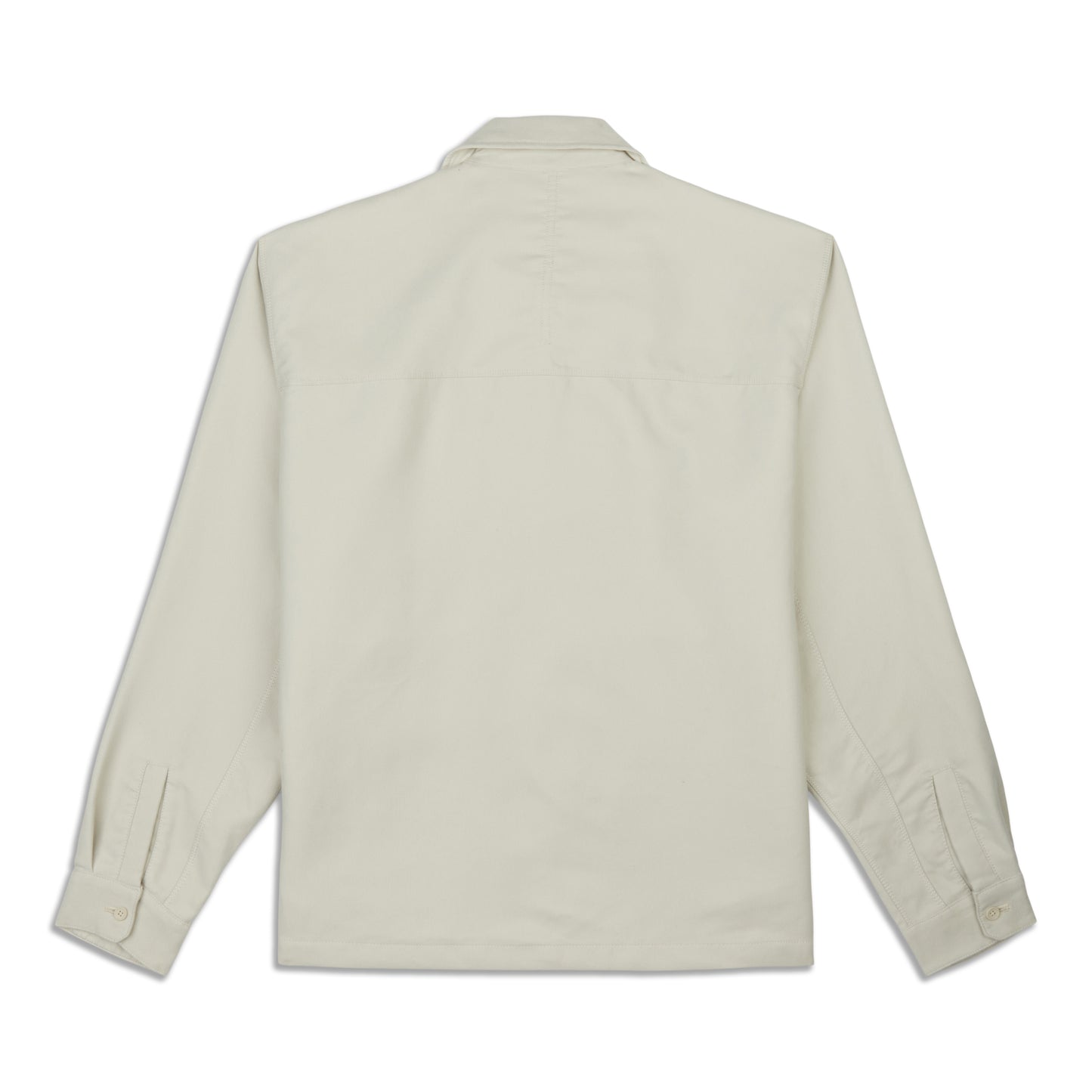 Sueded Camp Collar Overshirt - Resale