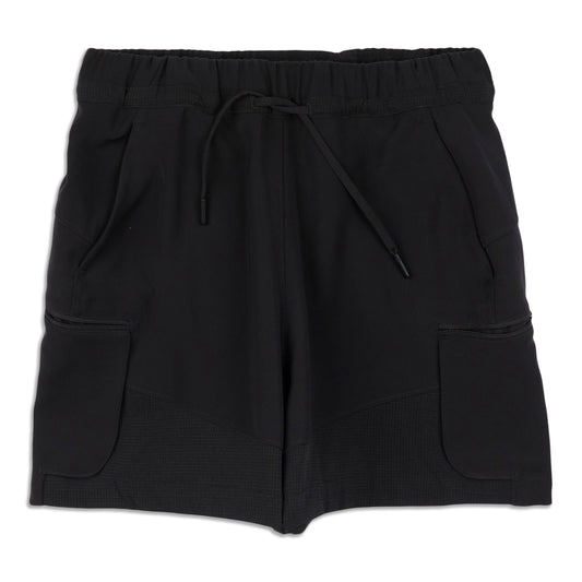 Relaxed High-Rise Cargo Short