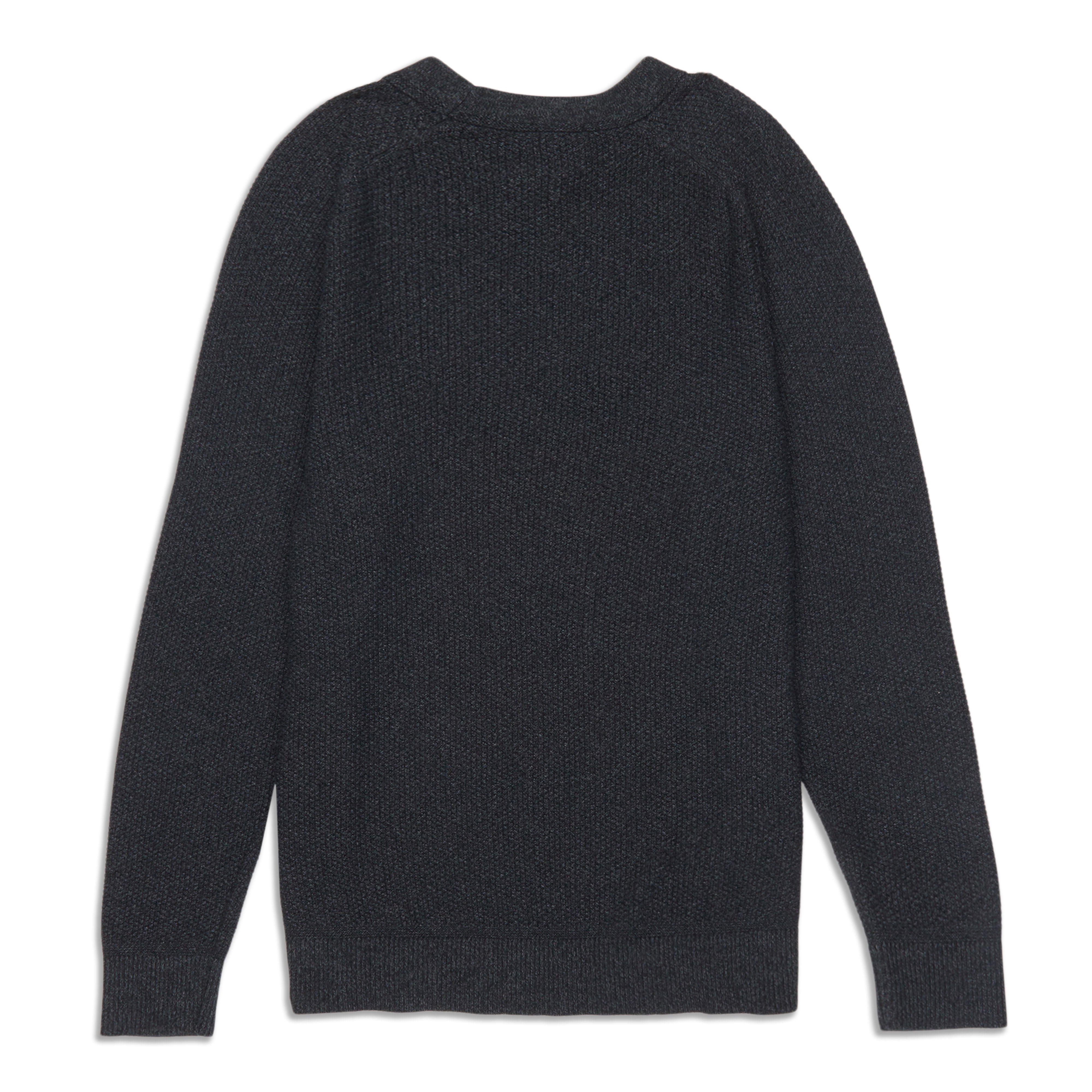 Textured Knit Crewneck Sweater - Resale