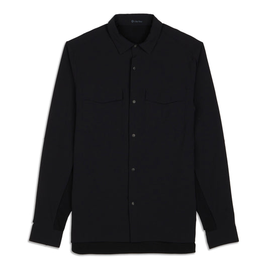 Double Pocket Long Sleeve Overshirt - Resale