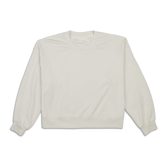 Softstreme Perfectly Oversized Cropped Crew - Resale