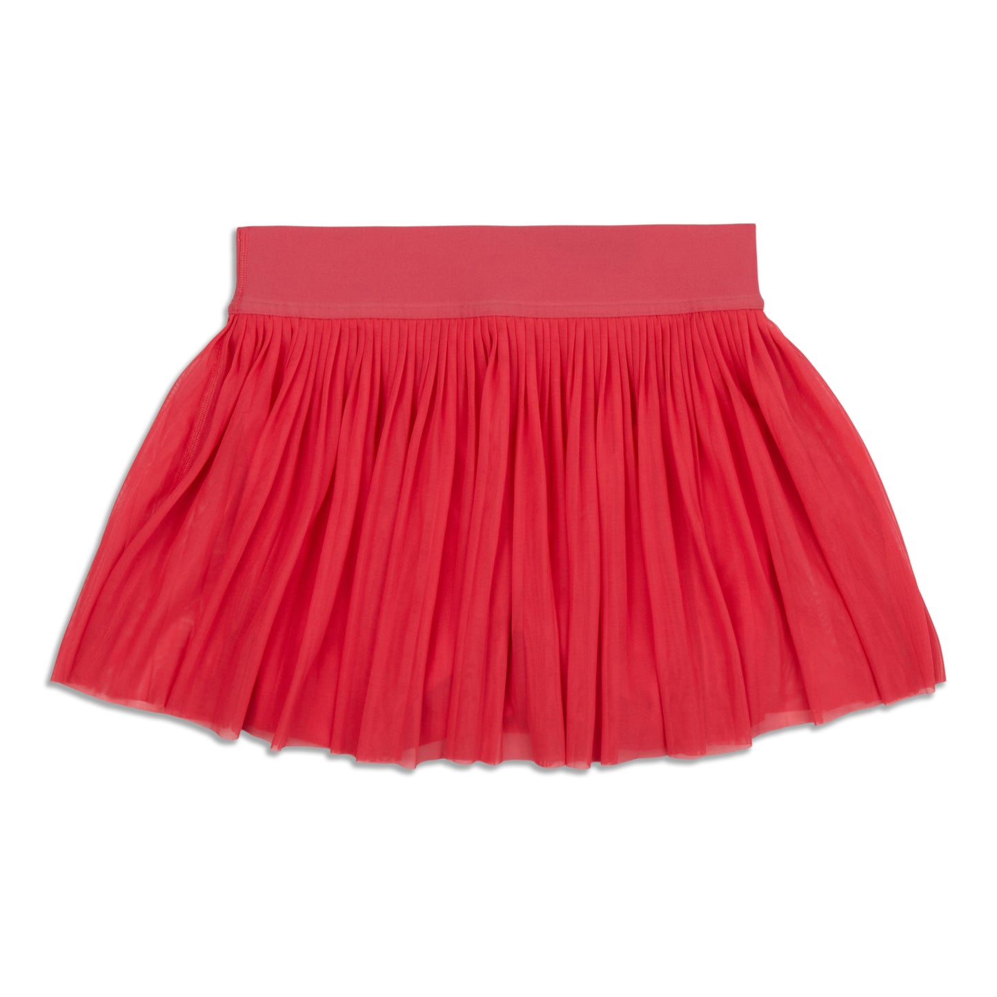 Mesh Pleats Mid-Rise Mini Tennis Skirt - Resale